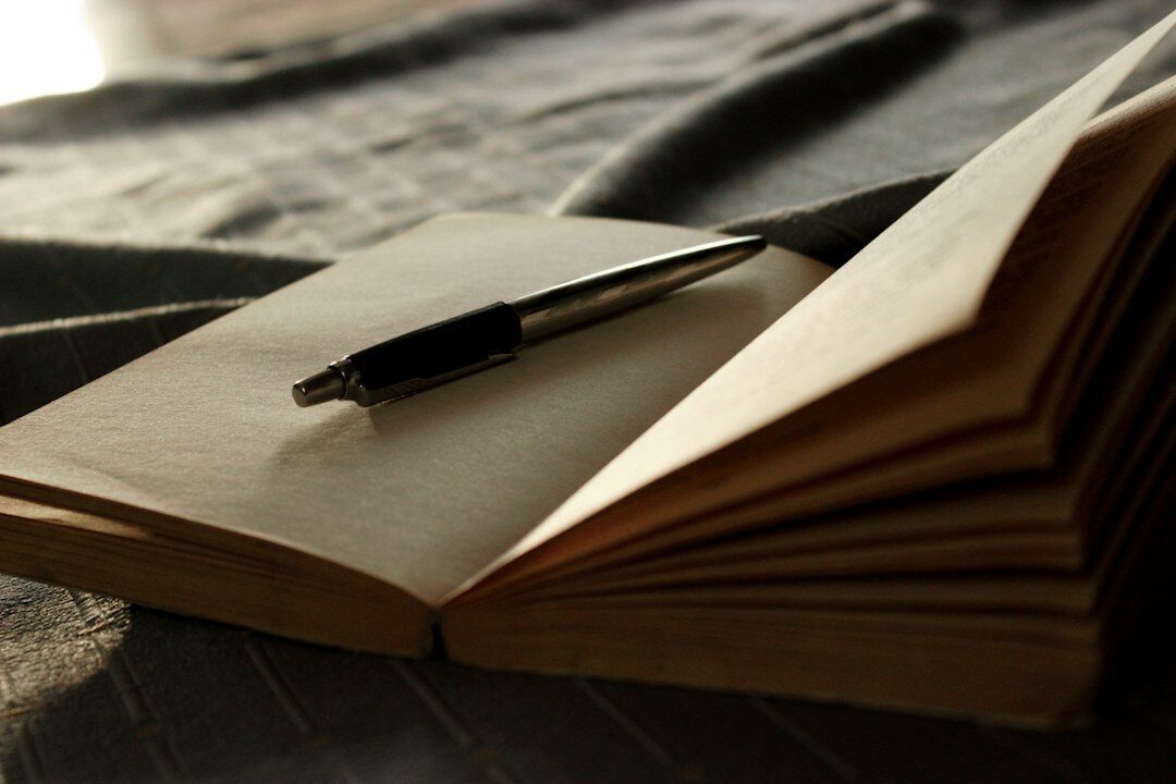 author writing mystery