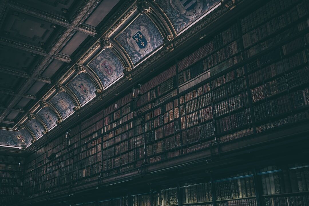 old library books